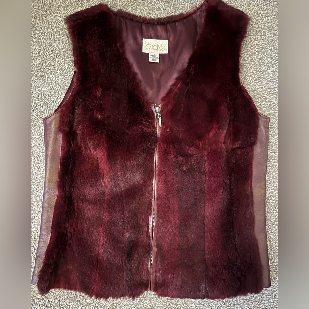Lambs leather pants and vest